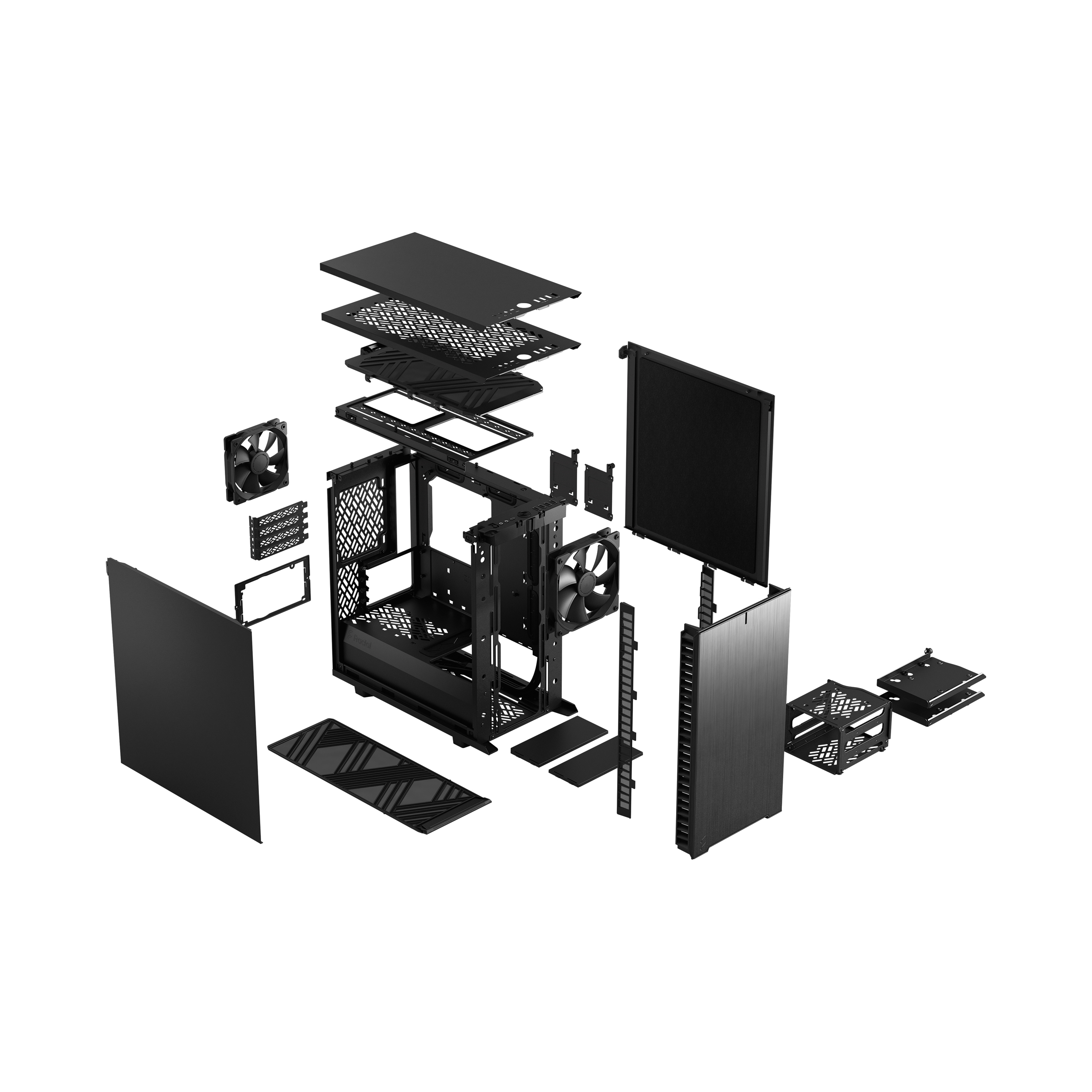 FRACTAL DESIGN DEFINE 7 MINI BLACK SOLID thumbnail 8