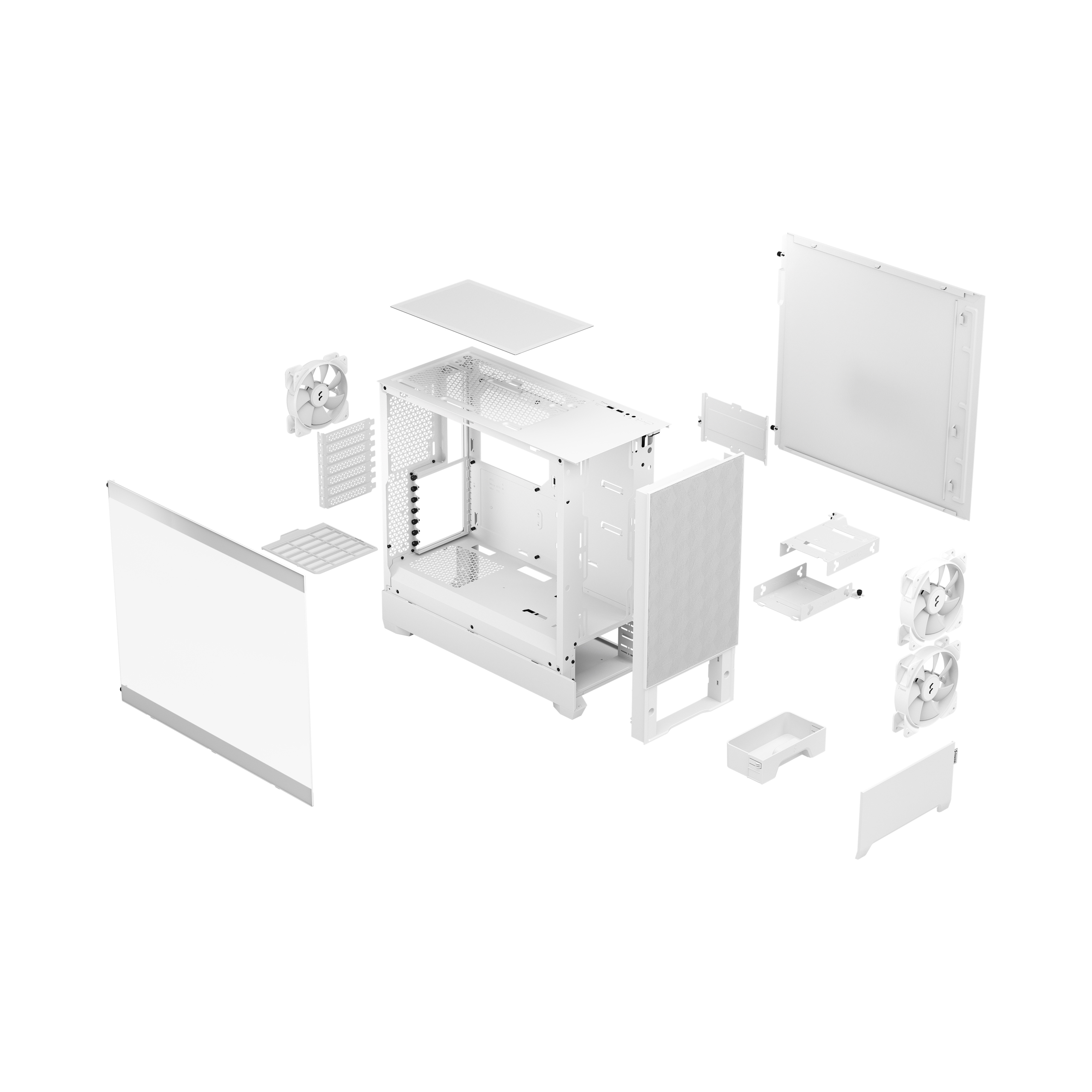 FRACTAL DESIGN POP AIR RGB WHITE TG CLEAR TINT thumbnail 8