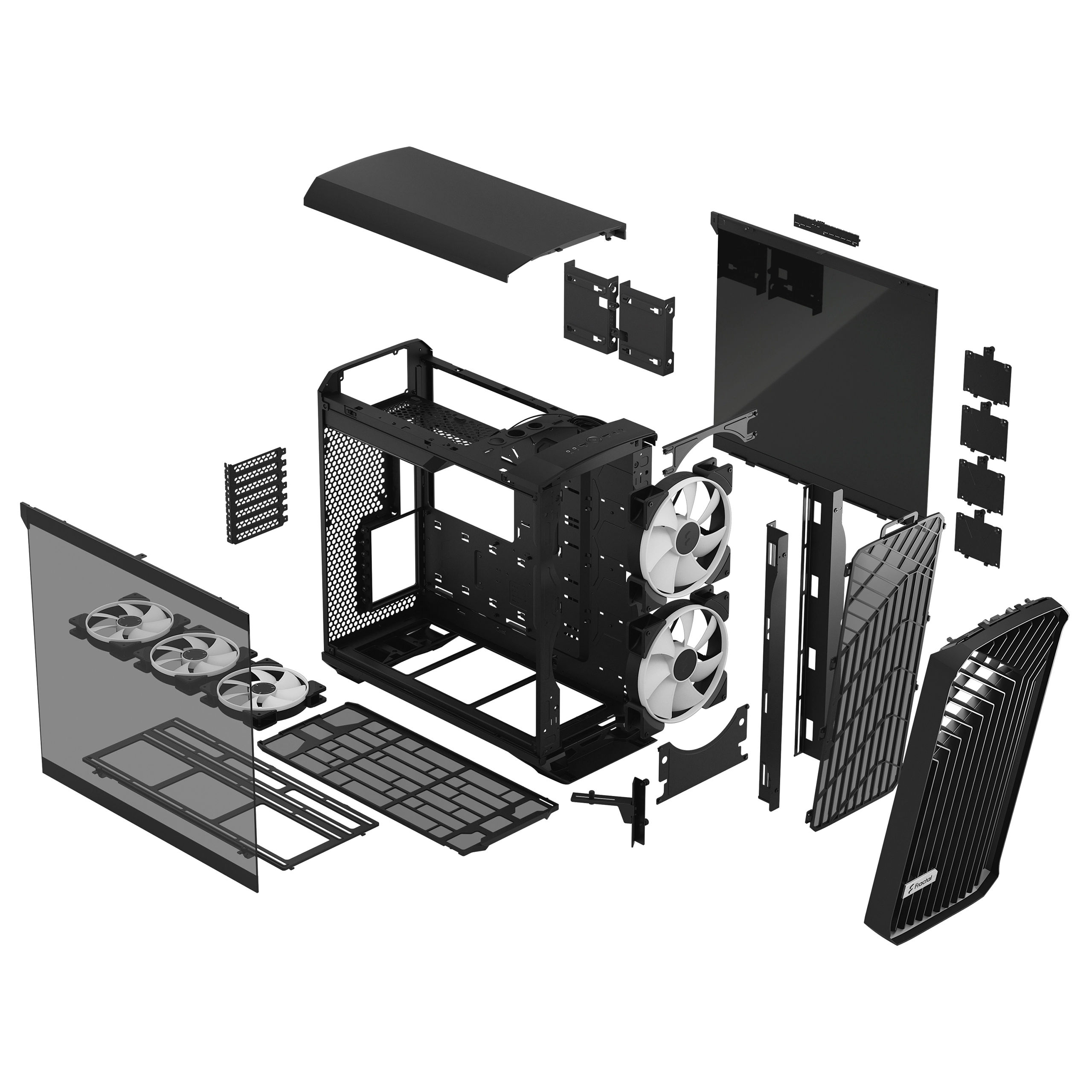 FRACTAL DESIGN TORRENT BLACK RGB TG LIGHT TINT thumbnail 13