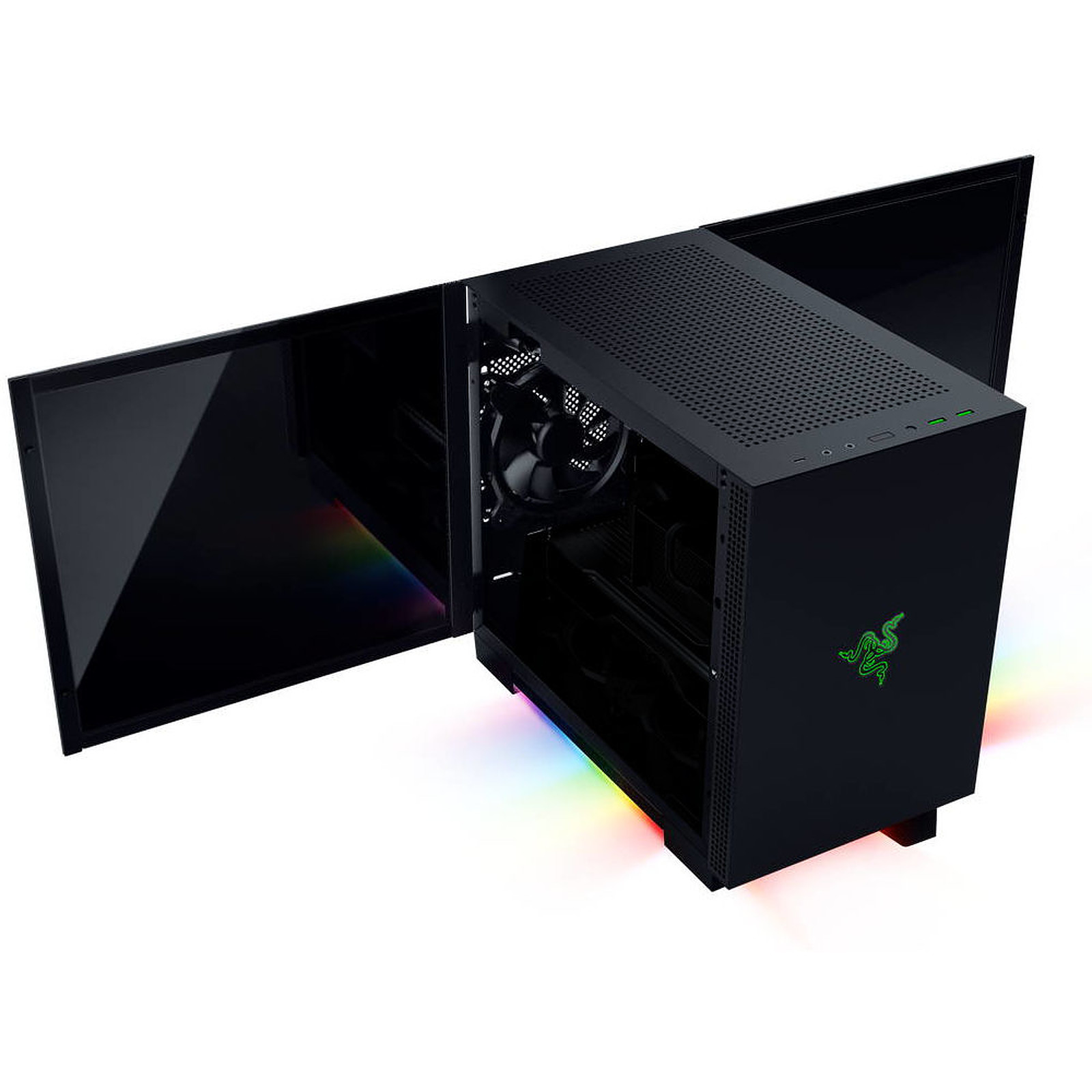 RAZER TOMAHAWK M1 MINI-ITX ALUM. TEMPERED GLASS CHASSIS thumbnail 2