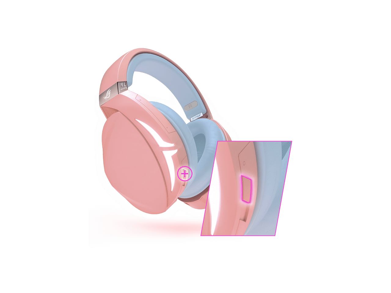 ASUS ROG STRIX FUSION 300 PINK CROWN thumbnail 3