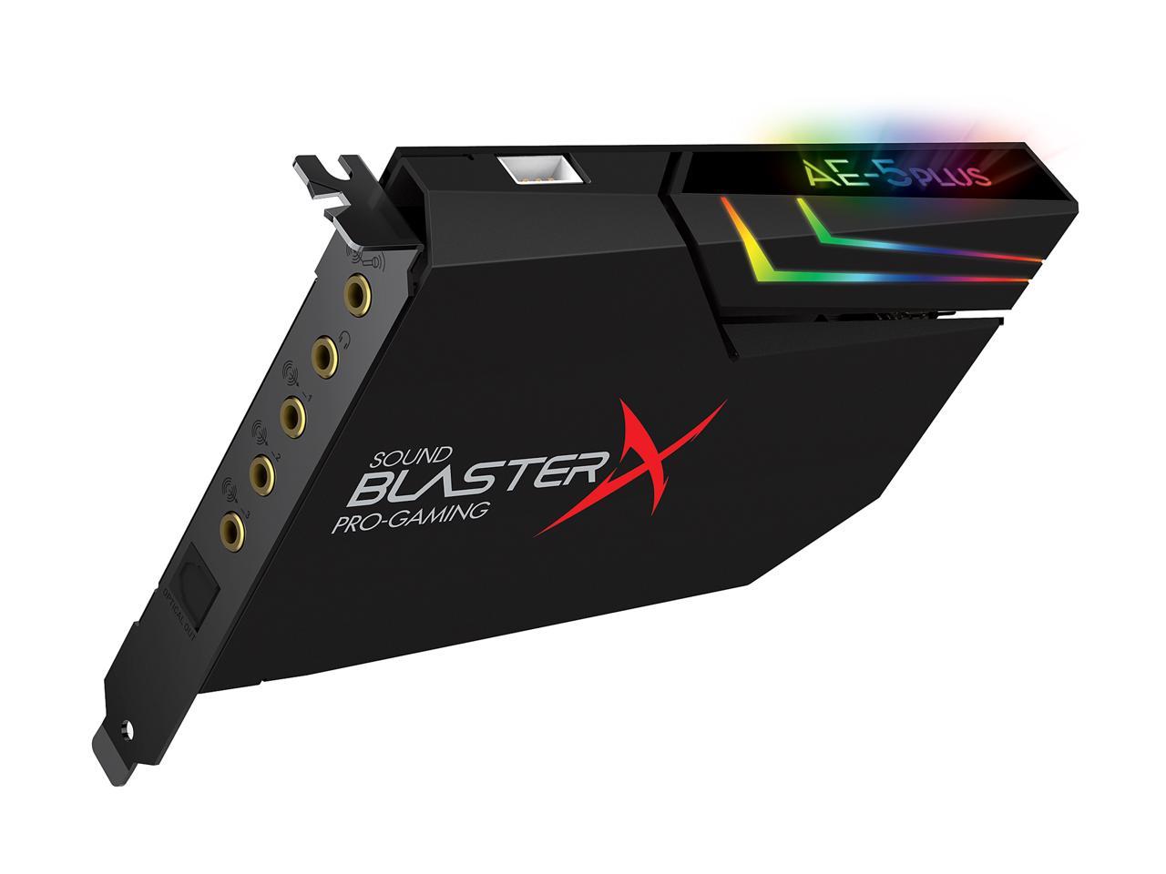 CREATIVE SOUND BLASTER AE-5+ SOUND CARD thumbnail 5