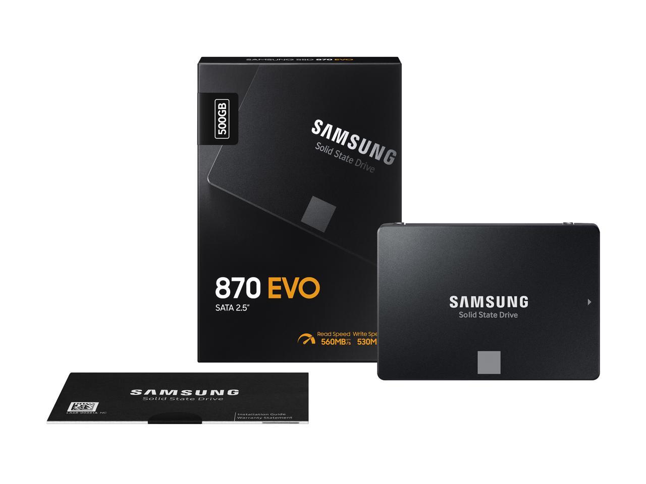 SAMSUNG 870 EVO SATA3 500G SSD thumbnail 2