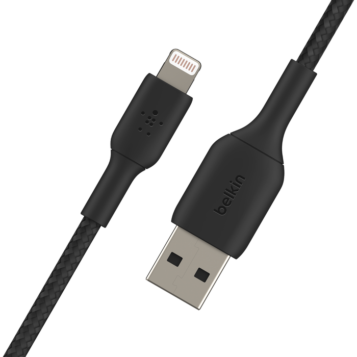 BELKIN BRAIDED A-LTG 2M BLACK thumbnail 4