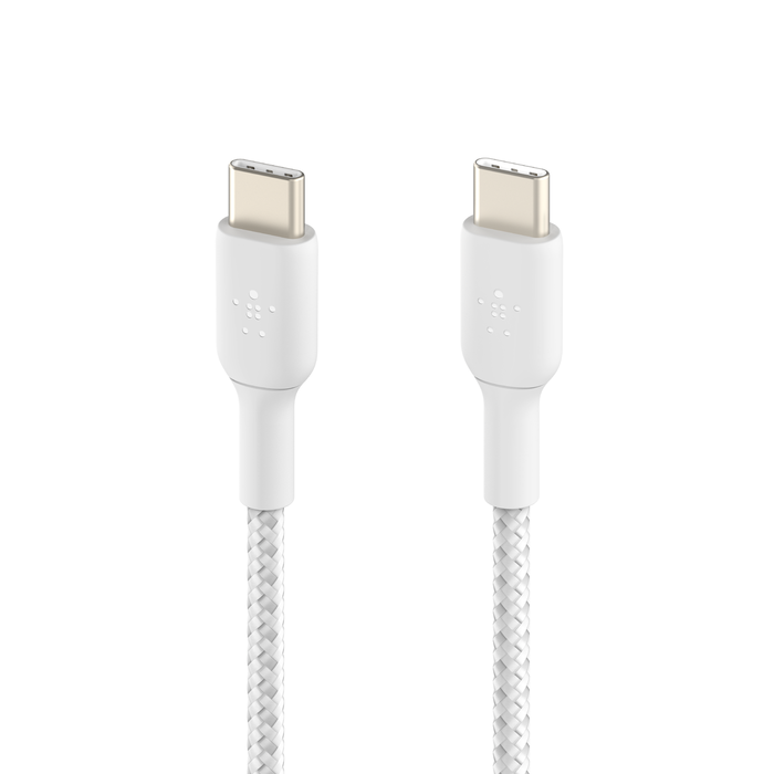 BELKIN BRAIDED C-C 2.0 1M WHITE thumbnail 2