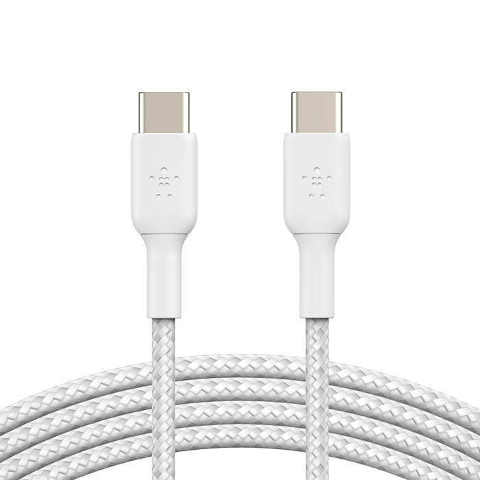 BELKIN BRAIDED C-C 2.0 1M WHITE thumbnail 3