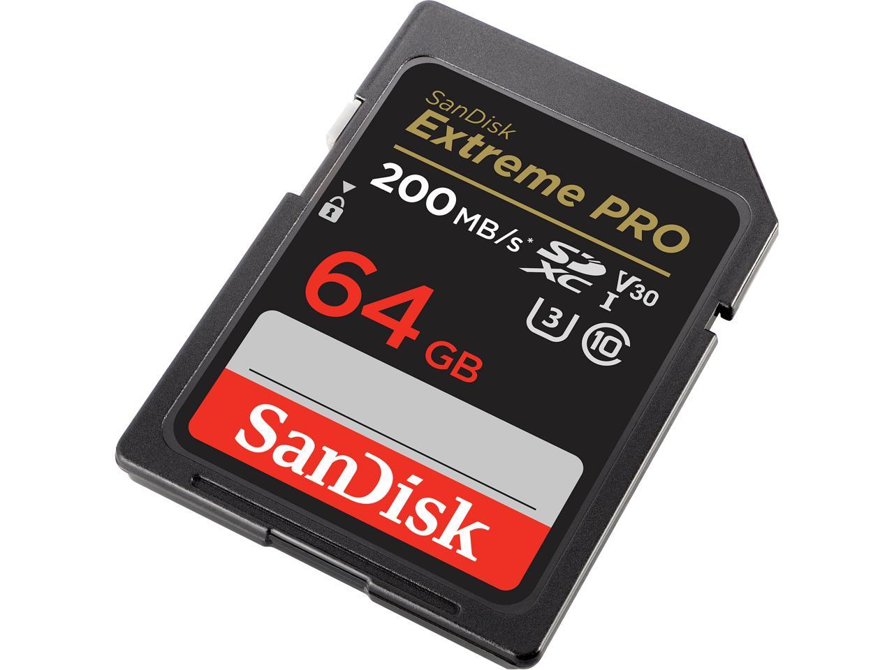 SANDISK 64GB SD EXTREME PRO thumbnail 2