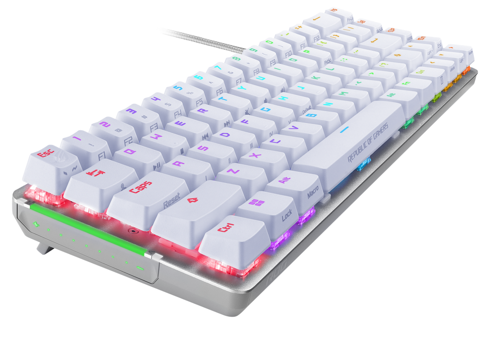 ASUS M602 FALCHION ACE NXRD WHITE US 紅軸 thumbnail 2