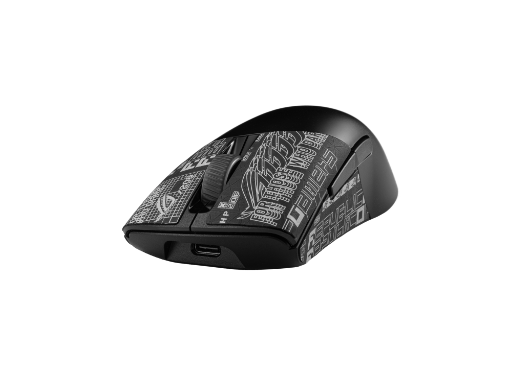 ASUS ROG KERIS WIRELESS AIMPOINT GAMING MOUSE BLACK thumbnail 4