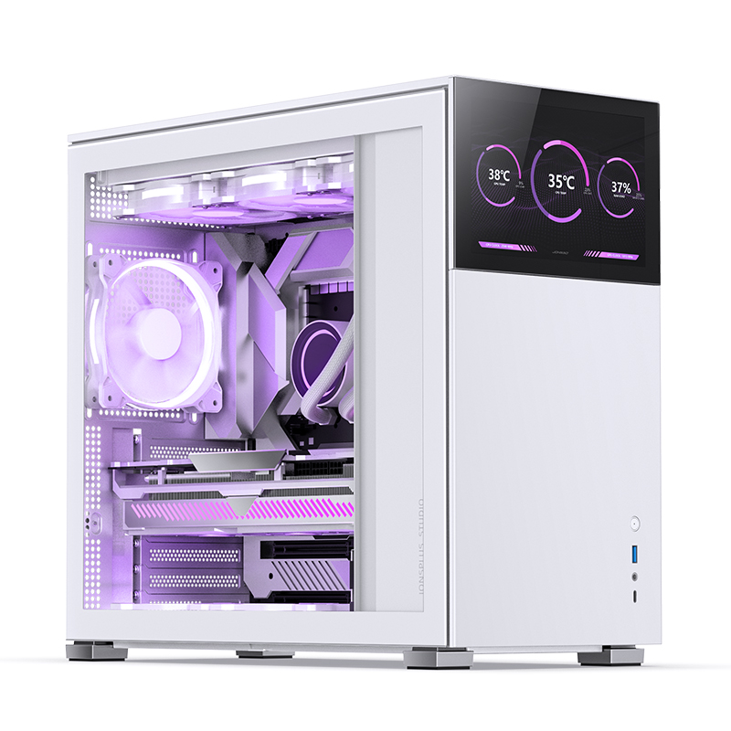 JONSBO D41 ATX STANDARD + SCREEN VERSION WHITE thumbnail 2