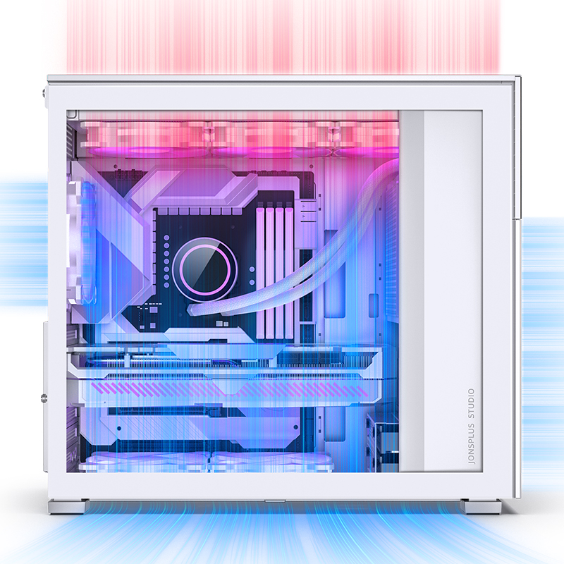 JONSBO D41 ATX STANDARD + SCREEN VERSION WHITE thumbnail 9