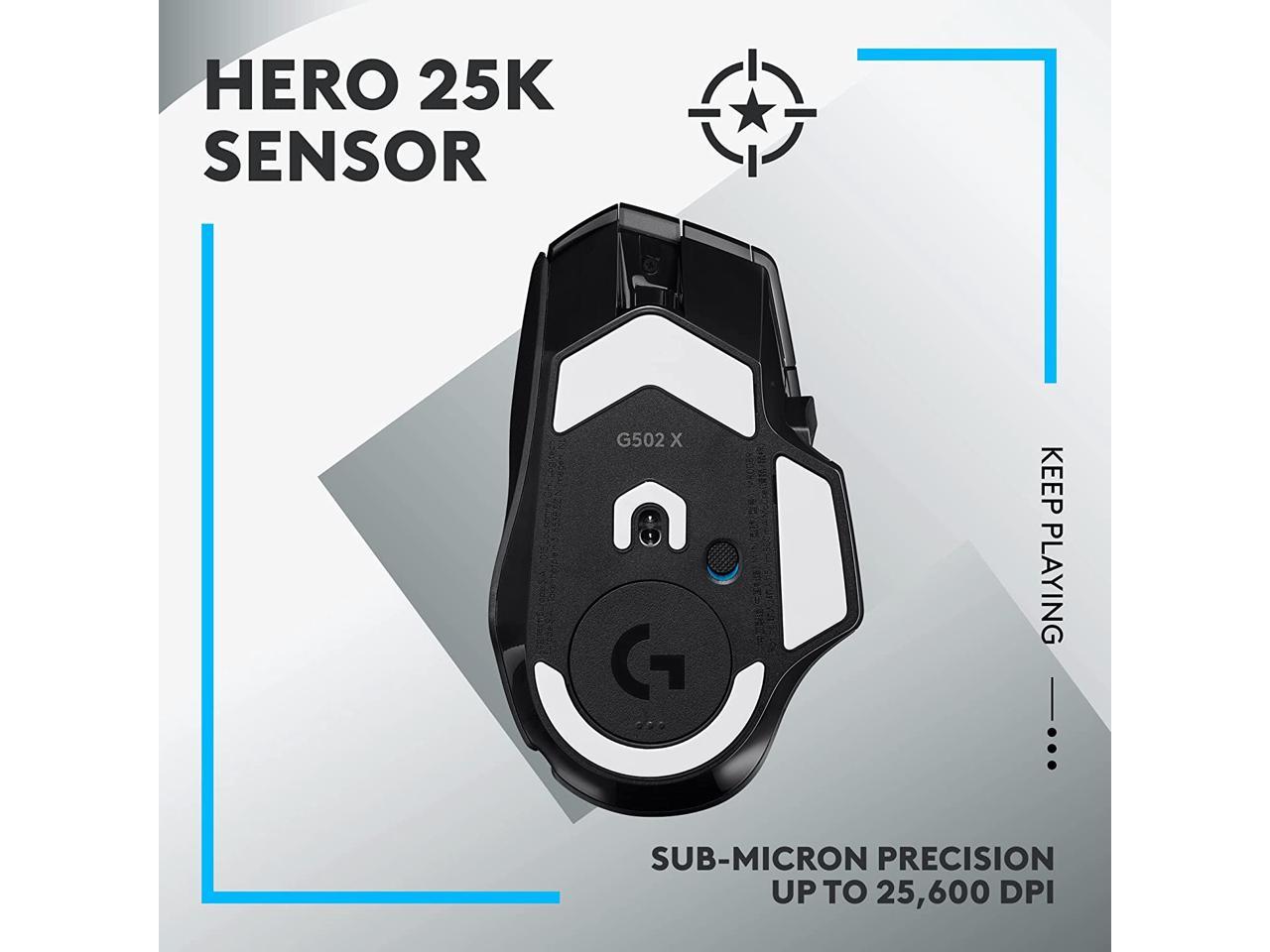LOGITECH G502 X LIGHTSPEED GAMING MOUSE thumbnail 6