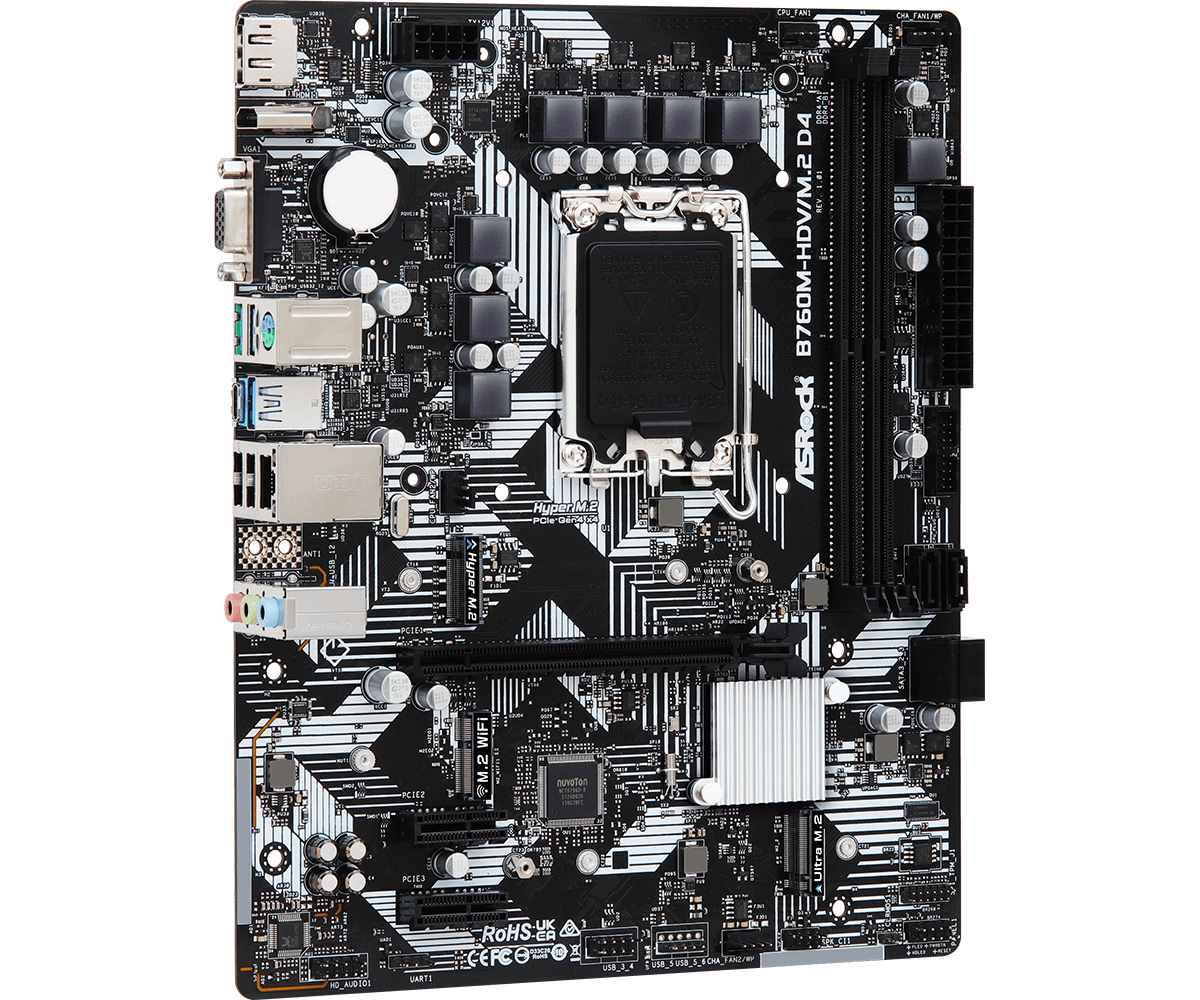 ASROCK B760M-HDV/M.2 D4 thumbnail 5