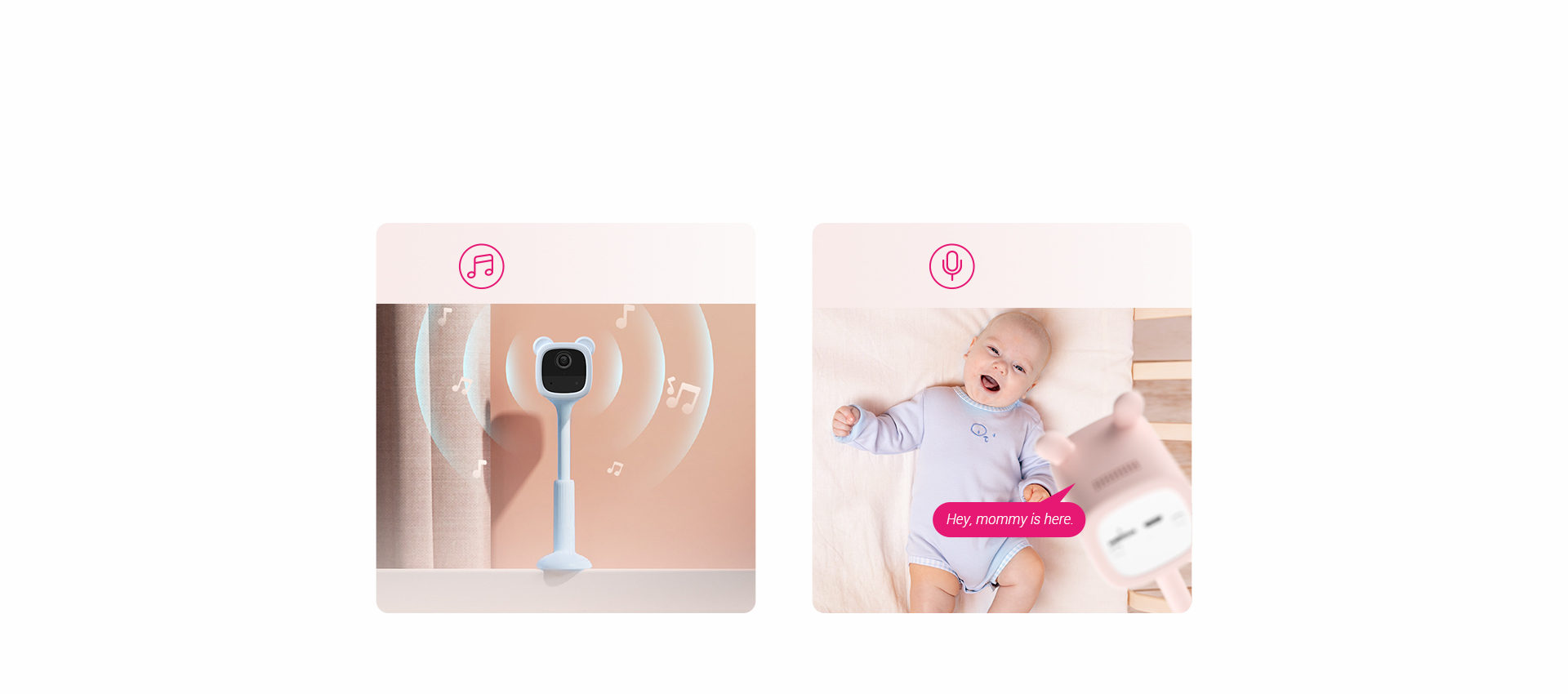 EZVIZ BEAR CAMERA PINK thumbnail 5