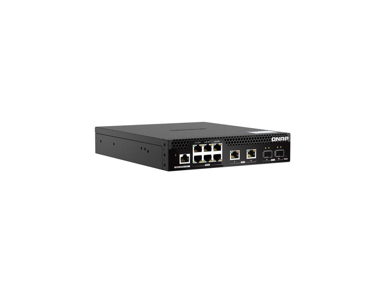 QNAP 4PORTS 10GBE + 6PORTS 2.5GBE SWITCH thumbnail 4