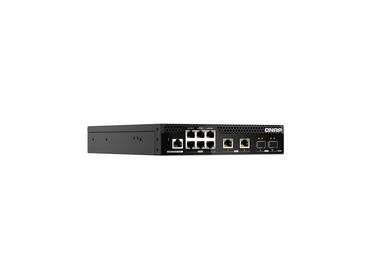QNAP 4PORTS 10GBE + 6PORTS 2.5GBE SWITCH thumbnail 5