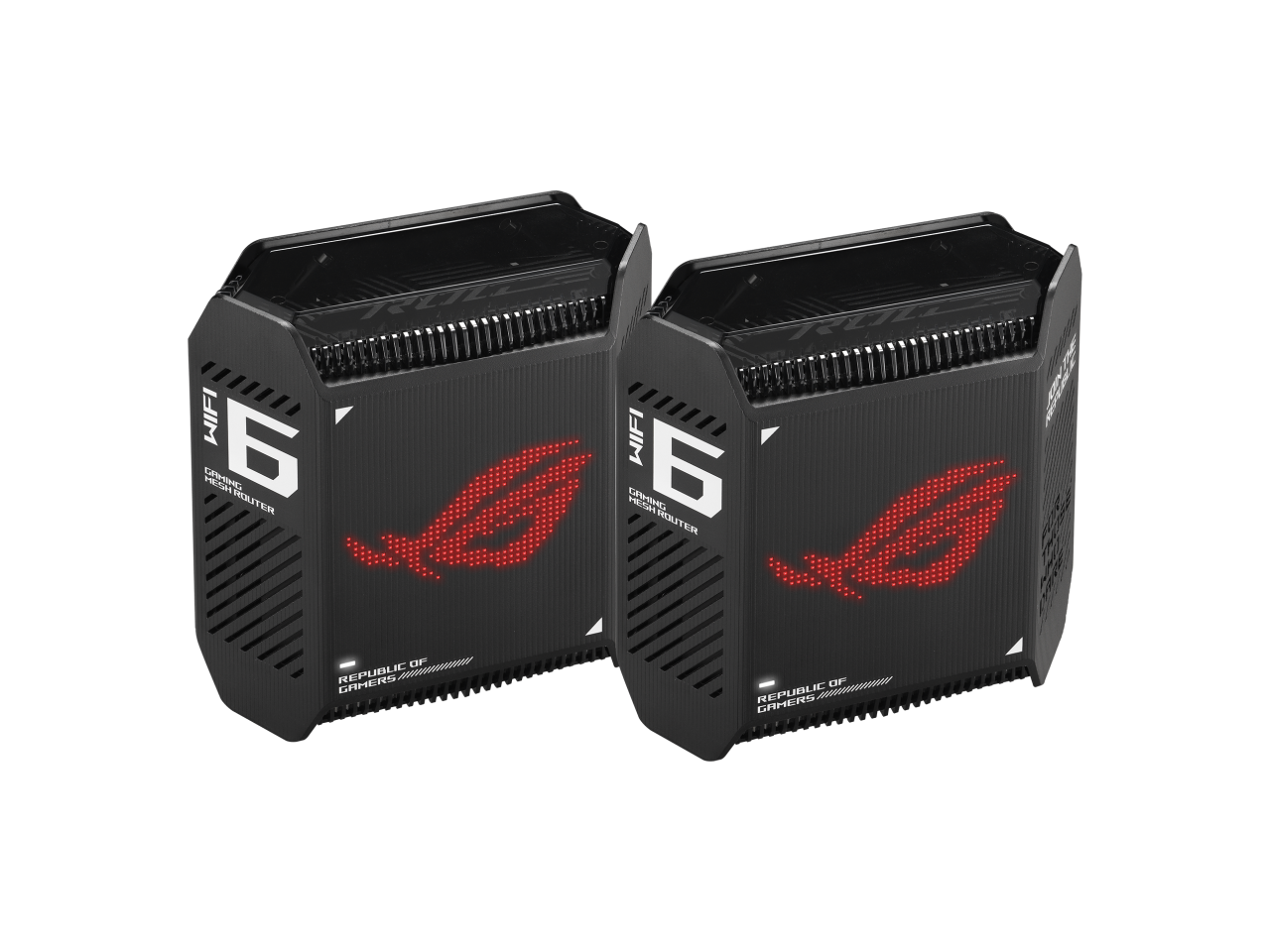 ASUS ROG RAPTURE GT6 WIFI6 GAMING MESH BLACK (2PACK) thumbnail 2