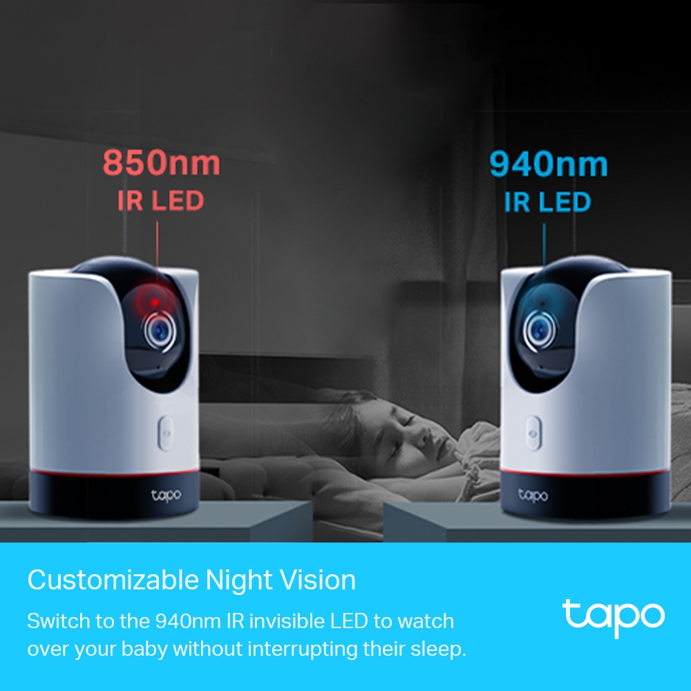 TP-LINK TAPO C225 PAN/TILT AL HOME SECURITY WIFI CAMERA thumbnail 3