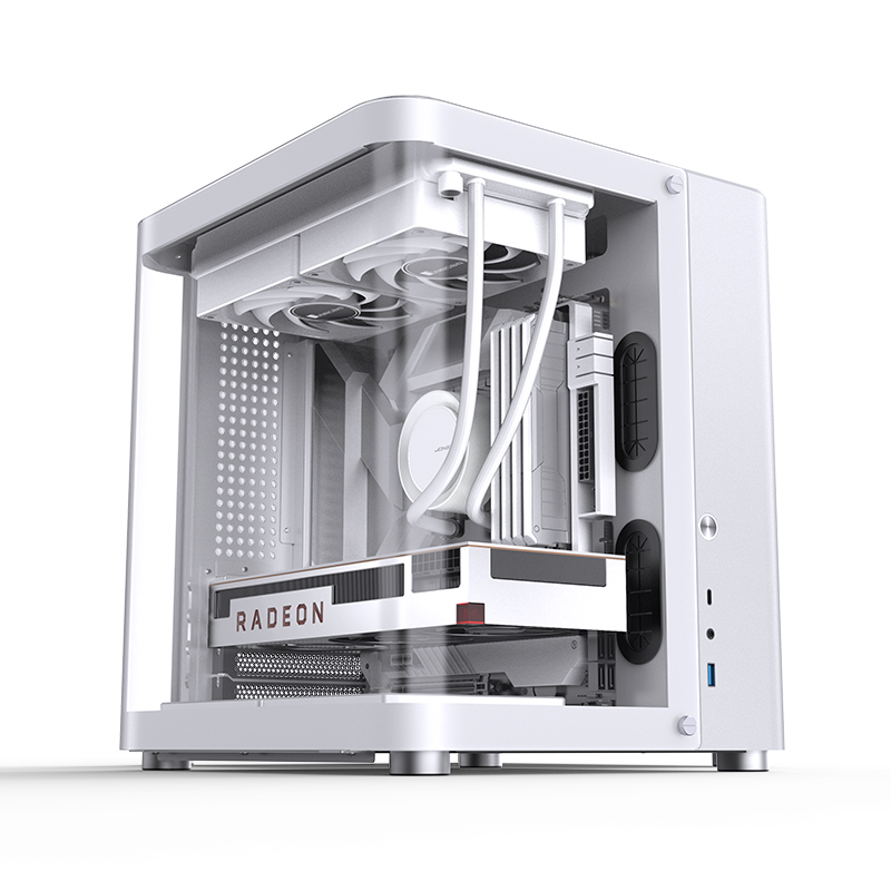 JONSBO TK-1 MATX CASE W/WINDOWS WHITE thumbnail 6