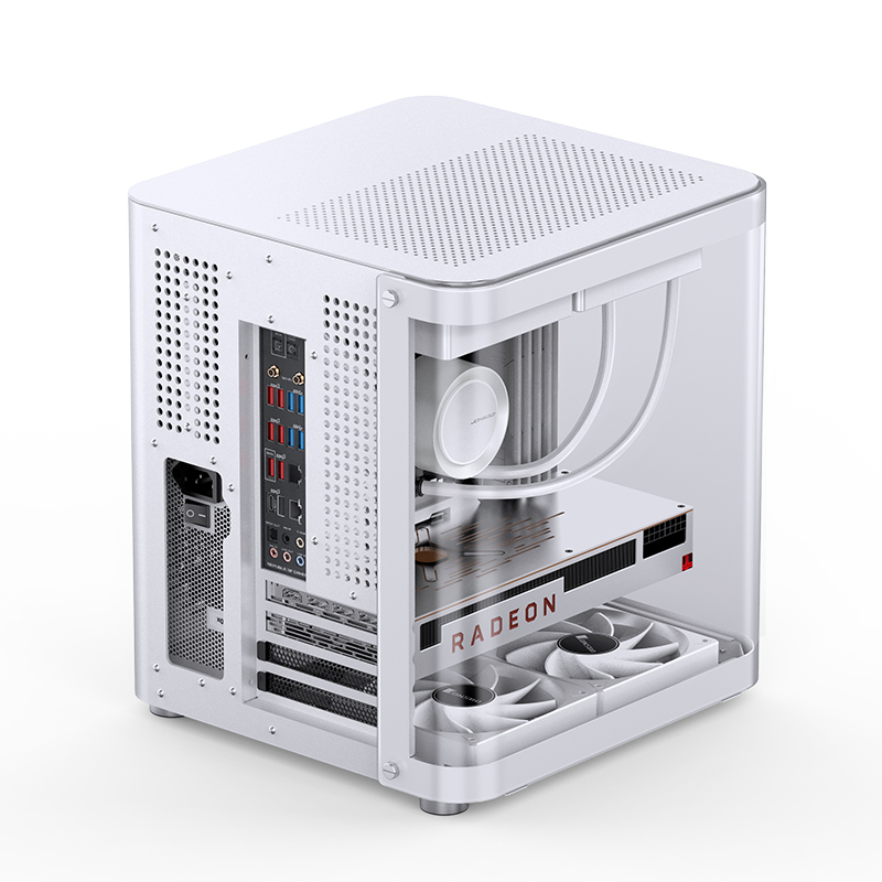 JONSBO TK-1 MATX CASE W/WINDOWS WHITE thumbnail 7