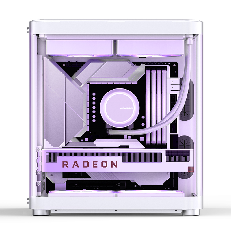 JONSBO TK-1 MATX CASE W/WINDOWS WHITE thumbnail 3