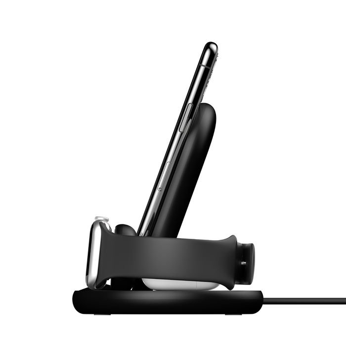 BELKIN APPLE WATCH & PHONE WIRELESS CHARING STAND BK thumbnail 3