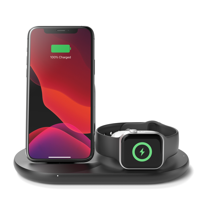 BELKIN APPLE WATCH & PHONE WIRELESS CHARING STAND BK thumbnail 7
