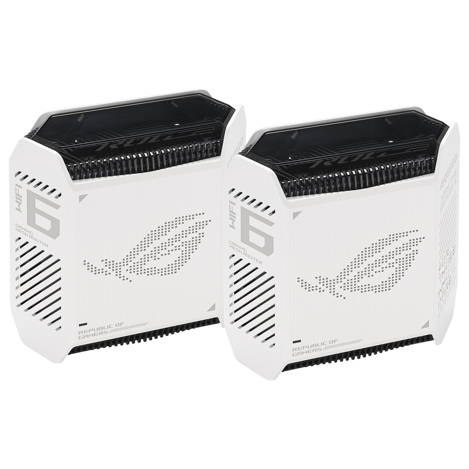ASUS ROG RAPTURE GT6 WIFI6 GAMING MESH WHITE (2PACK) thumbnail 2