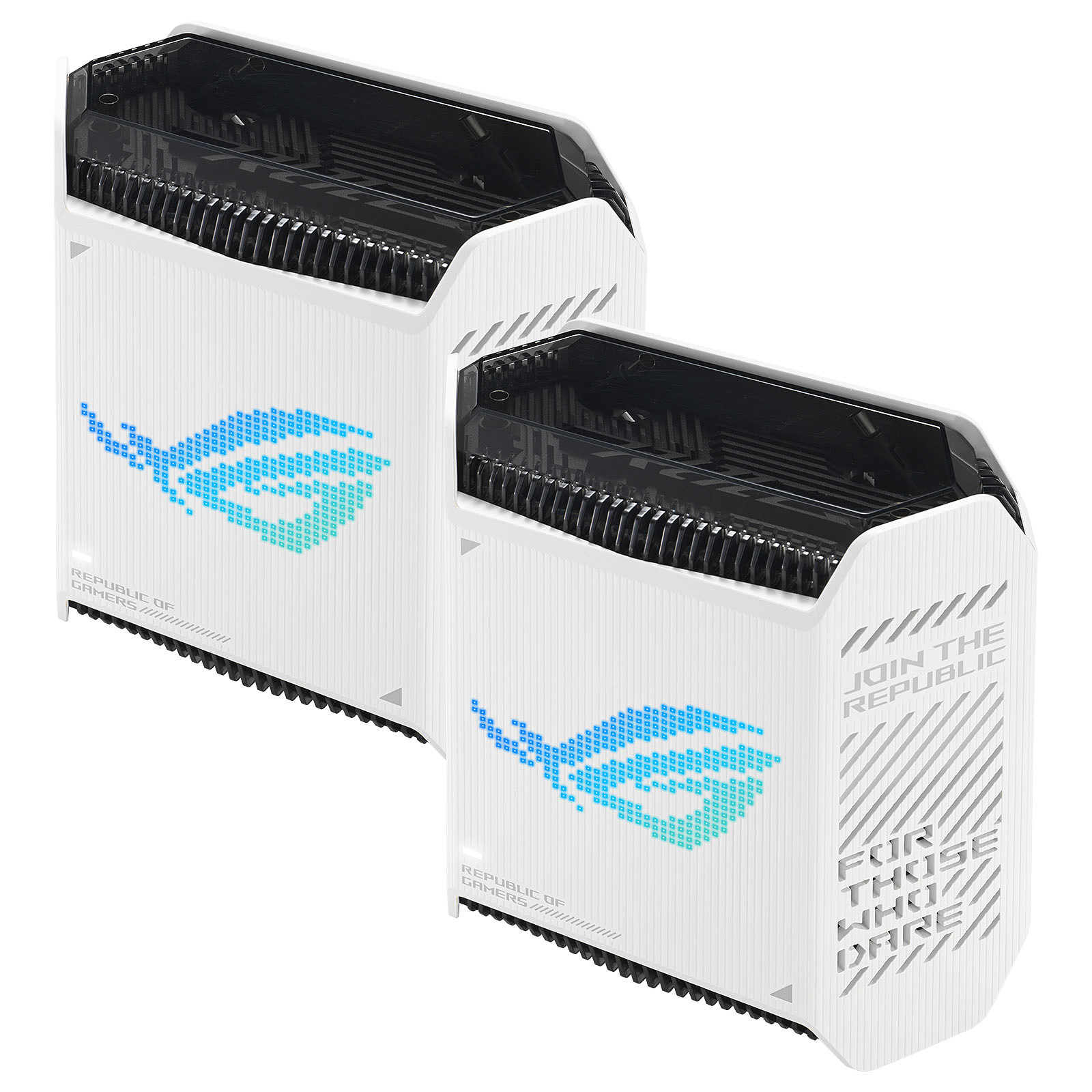 ASUS ROG RAPTURE GT6 WIFI6 GAMING MESH WHITE (2PACK) thumbnail 3