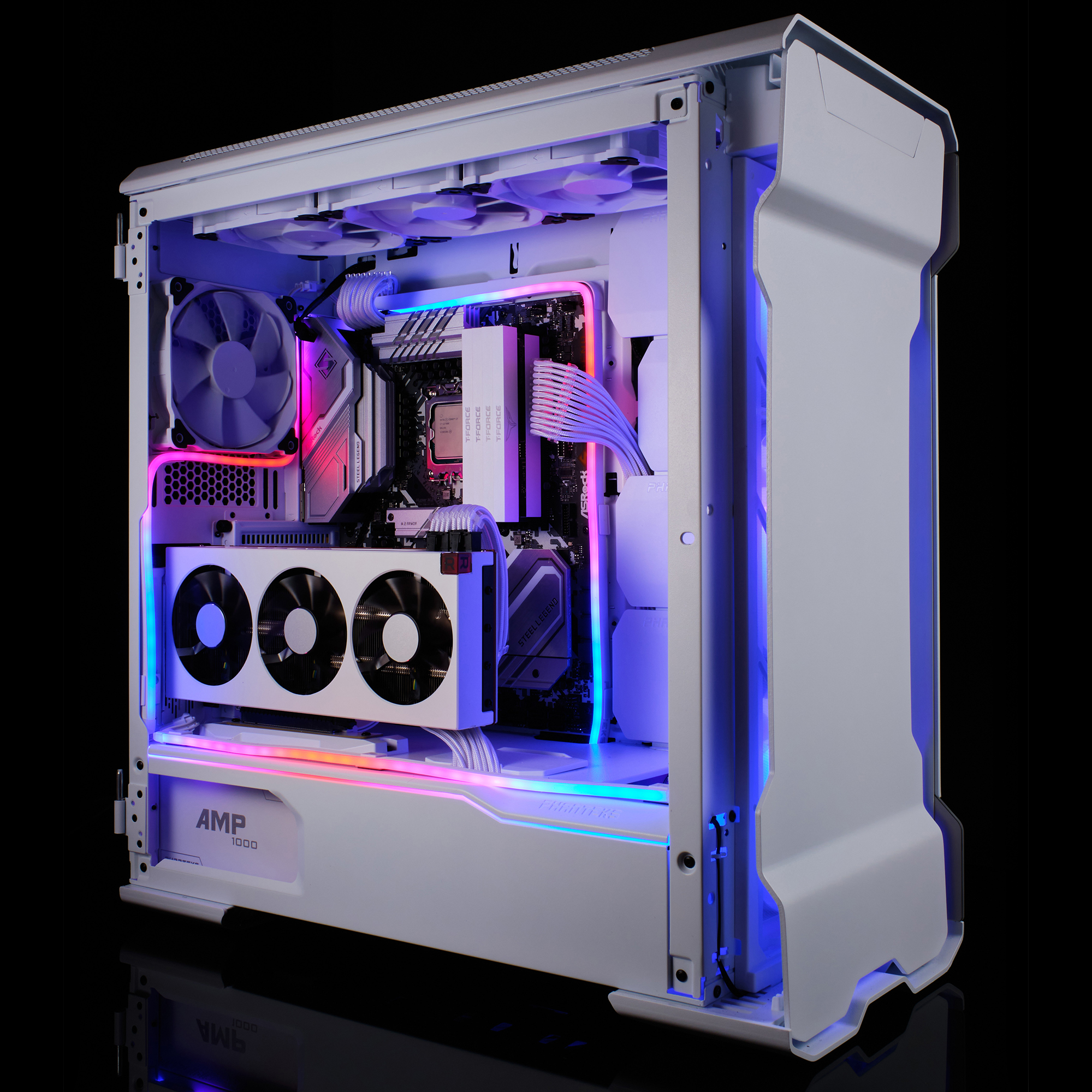 PHANTEKS NEON DIGITAL RGB LED STRIP 1M WHITE thumbnail 6