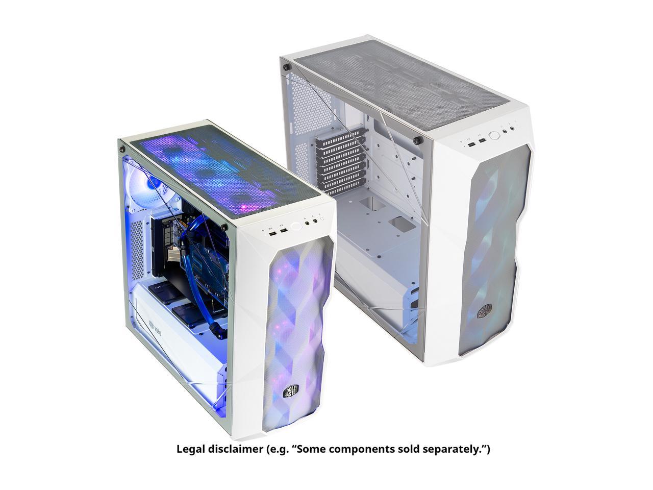 COOLER MASTER MASTERBOX TD500 MESH V2 CASE WHITE thumbnail 10