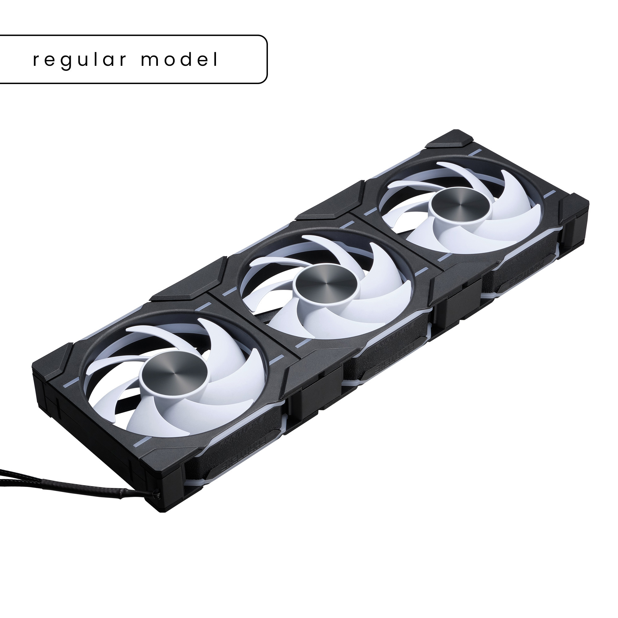 PHANTEKS D30 120MM PWM FAN REGULAR DRGB BLACK (3-PACK) thumbnail 2