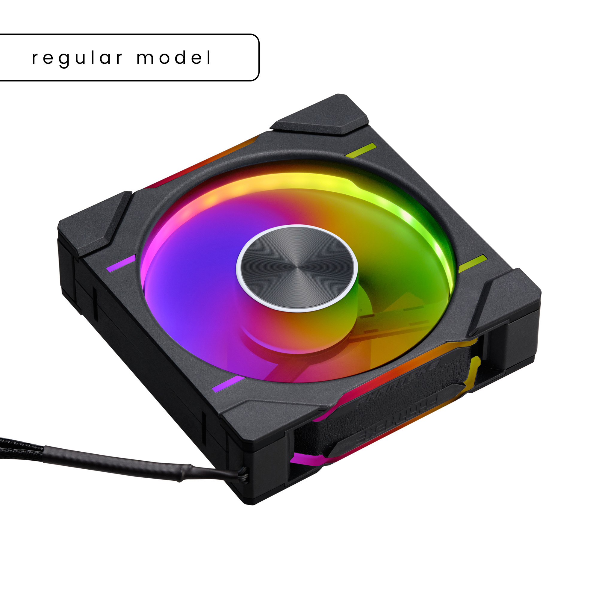 PHANTEKS D30 120MM PWM FAN REGULAR DRGB BLACK (3-PACK) thumbnail 3