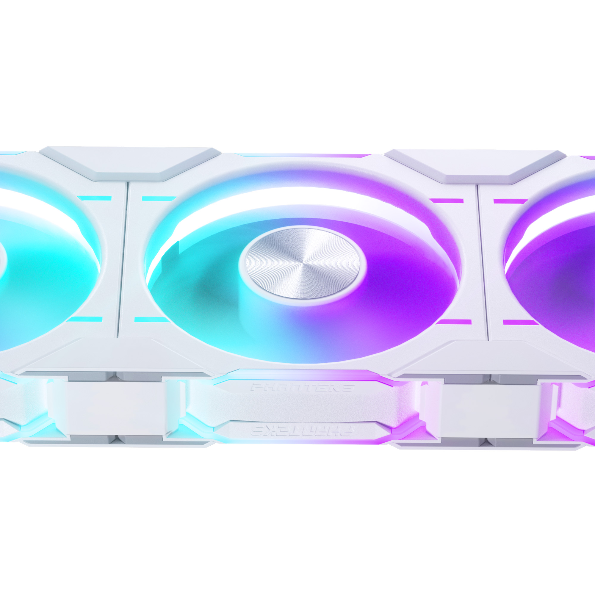 PHANTEKS D30 120MM PWM FAN REVERSED DRGB WHITE (3-PACK) thumbnail 8
