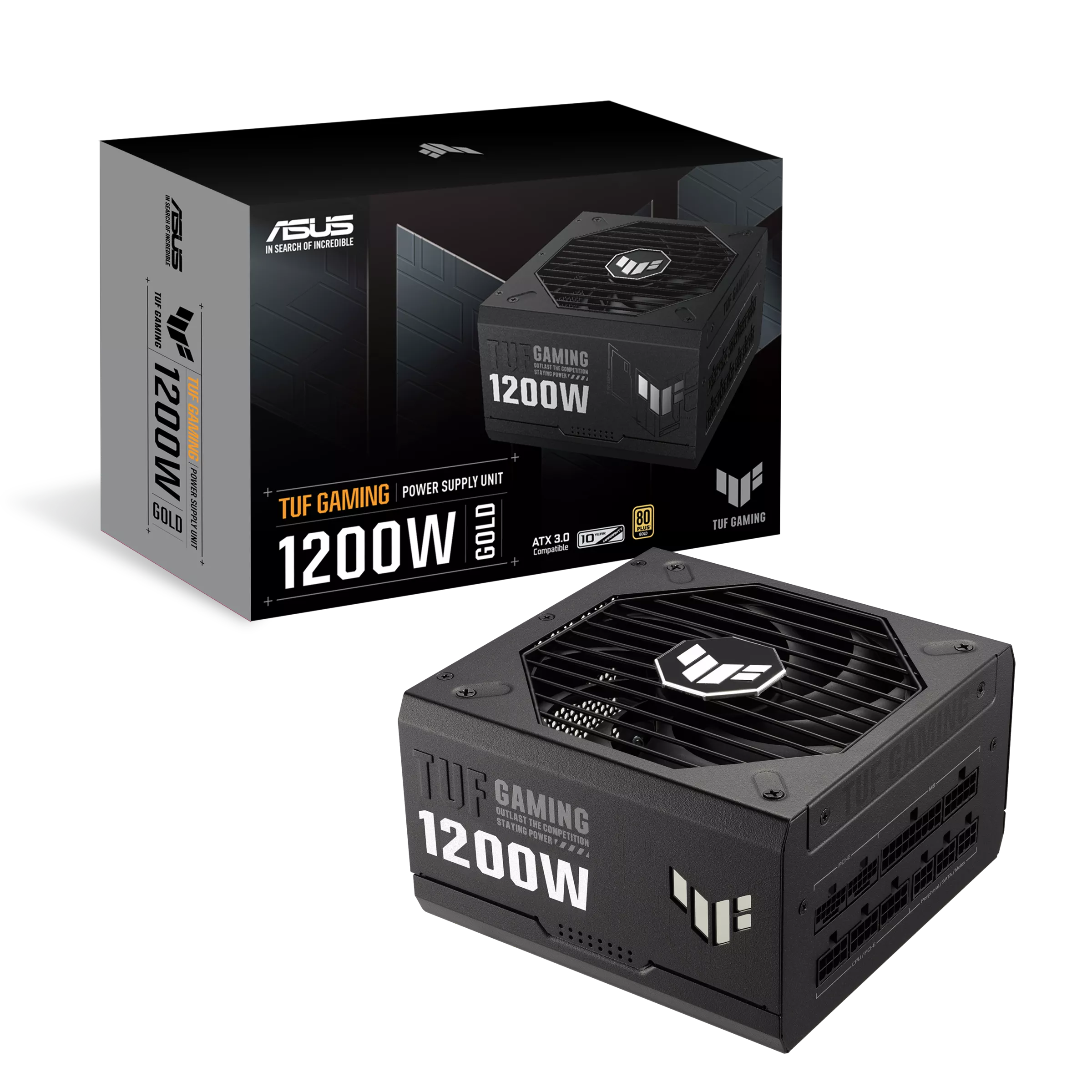 ASUS TUF GAMING 1200W 80+ GOLD POWER SUPPLY thumbnail 10