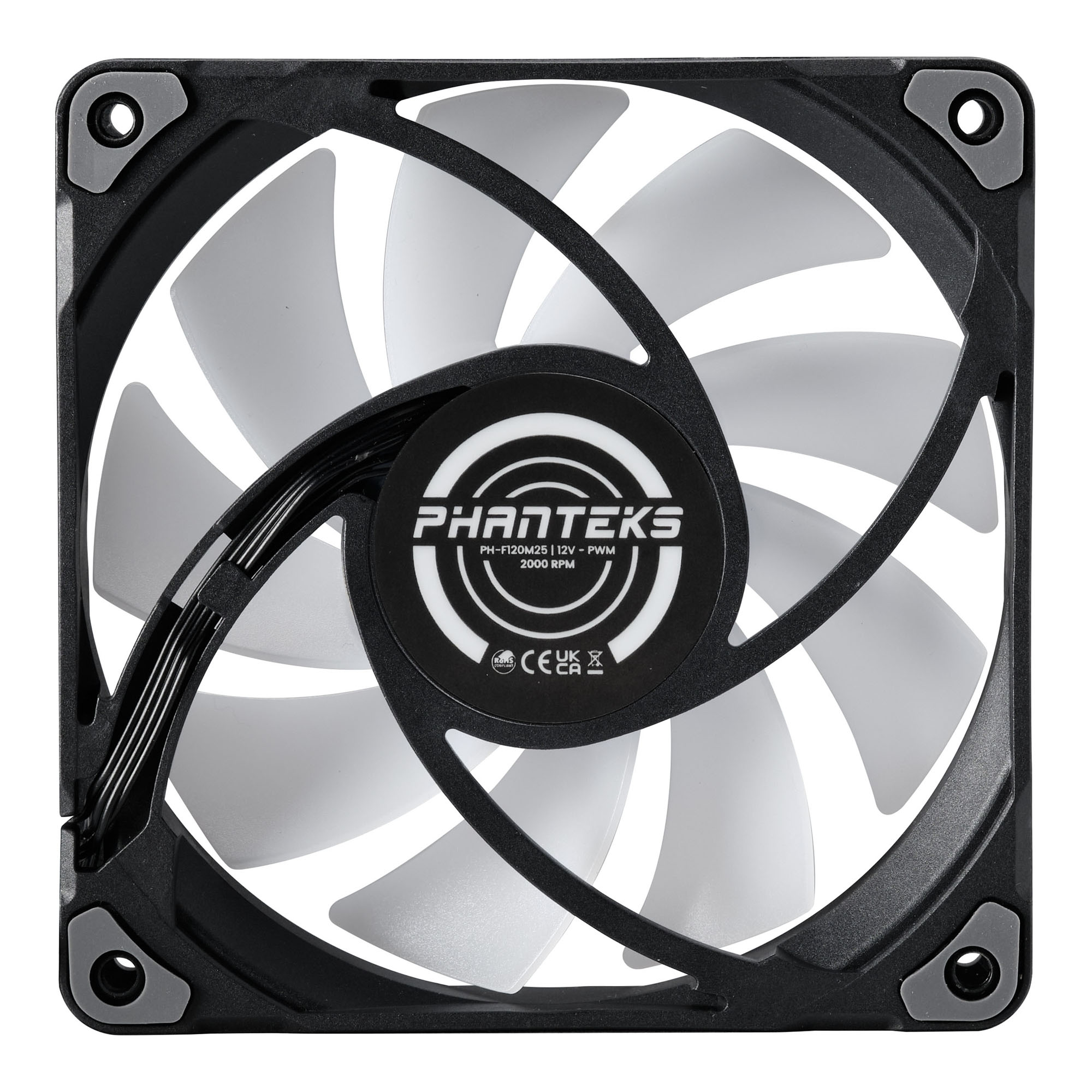 PHANTEKS M25 120MM PWM FAN DRGB BLACK (BULK PACK) thumbnail 4