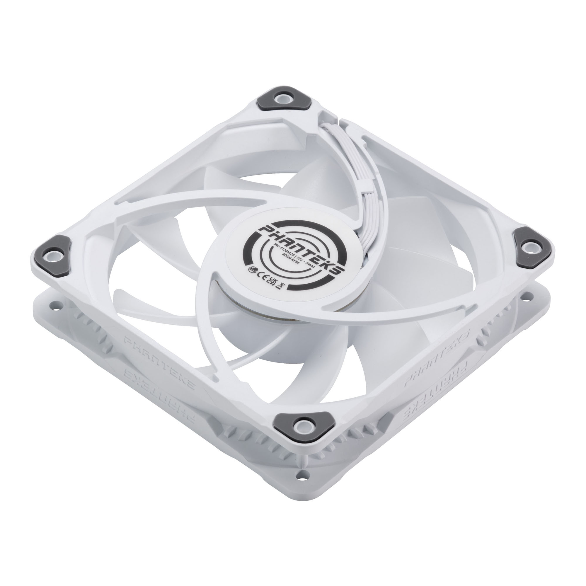 PHANTEKS M25 120MM PWM FAN DRGB WHITE 3PACKS thumbnail 5