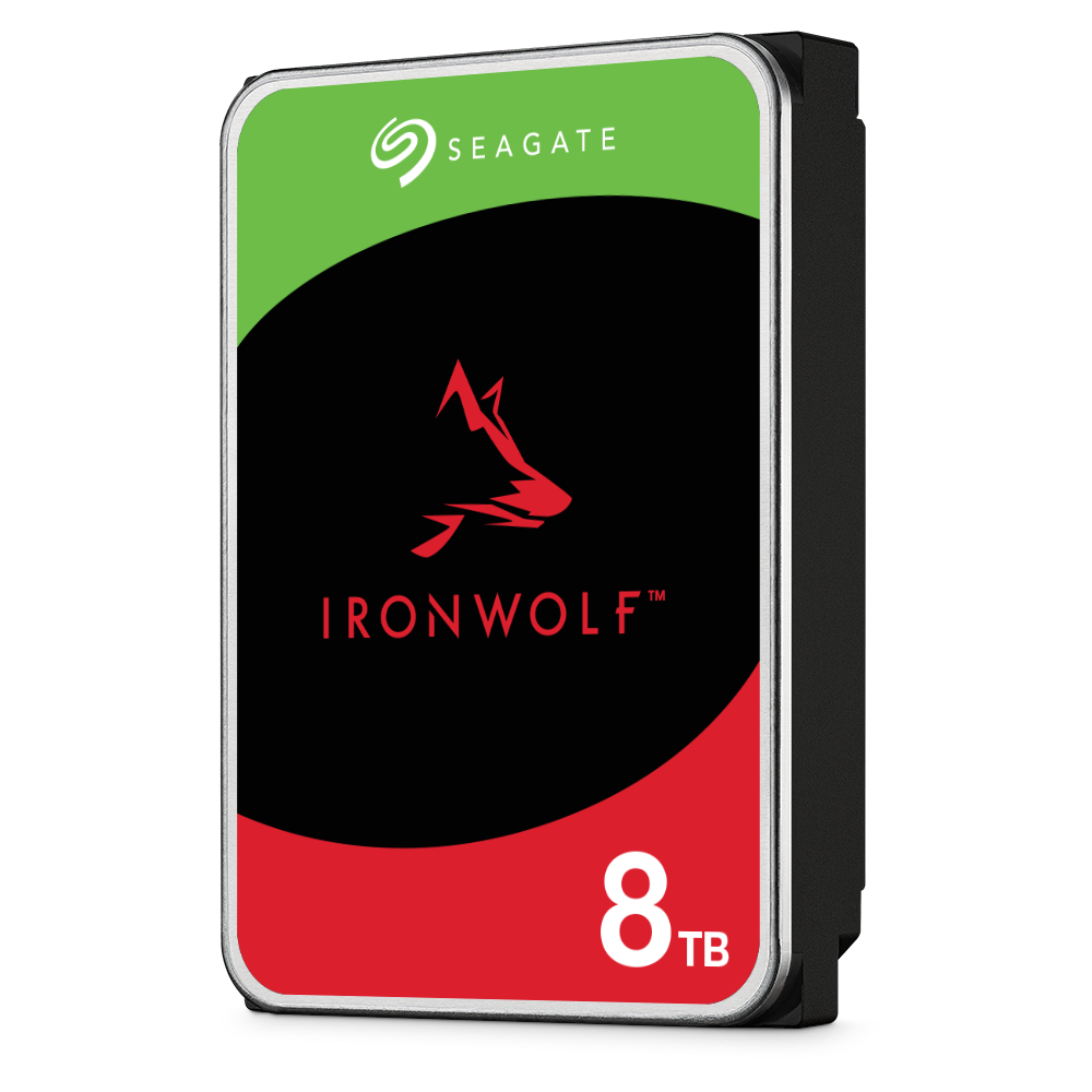 SEAGATE IRONWOLF 8TB ST8000VN004 7200RPM 256MB thumbnail 2