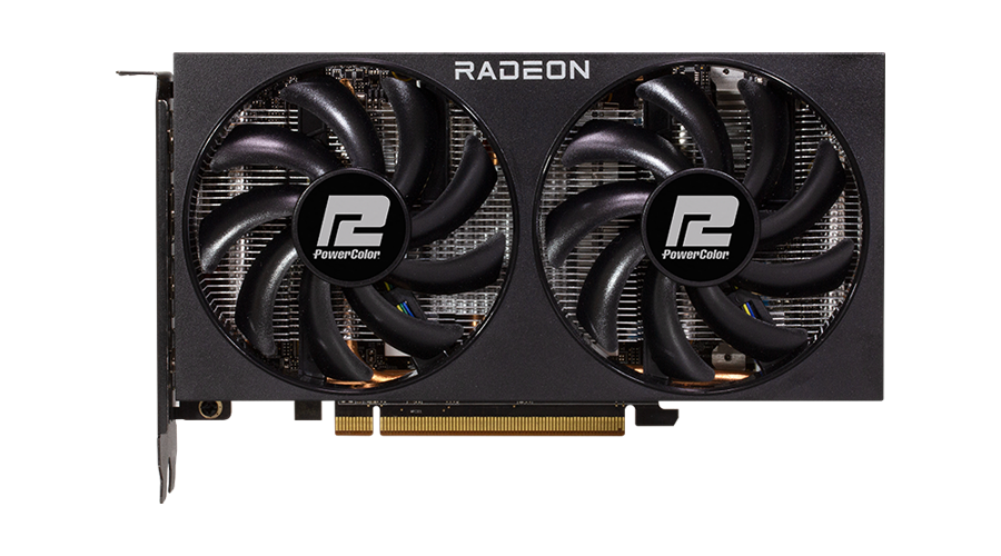 POWERCOLOR RX7600 FIGHTER 8GB GDDR6 thumbnail 3