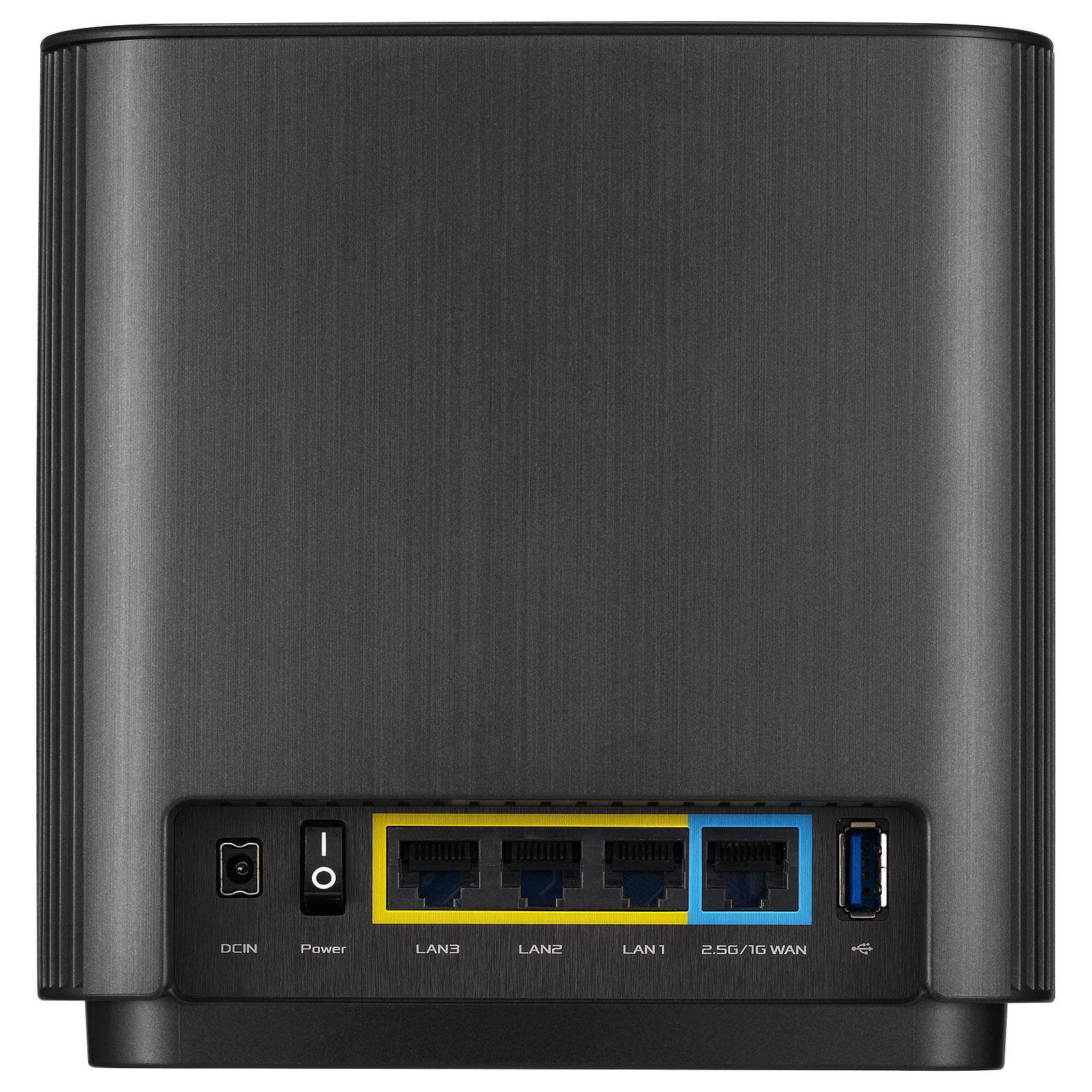 ASUS ZENWIFI AX6600 XT8 V2 MESH WIFI6 BLACK (2-PACK) thumbnail 4