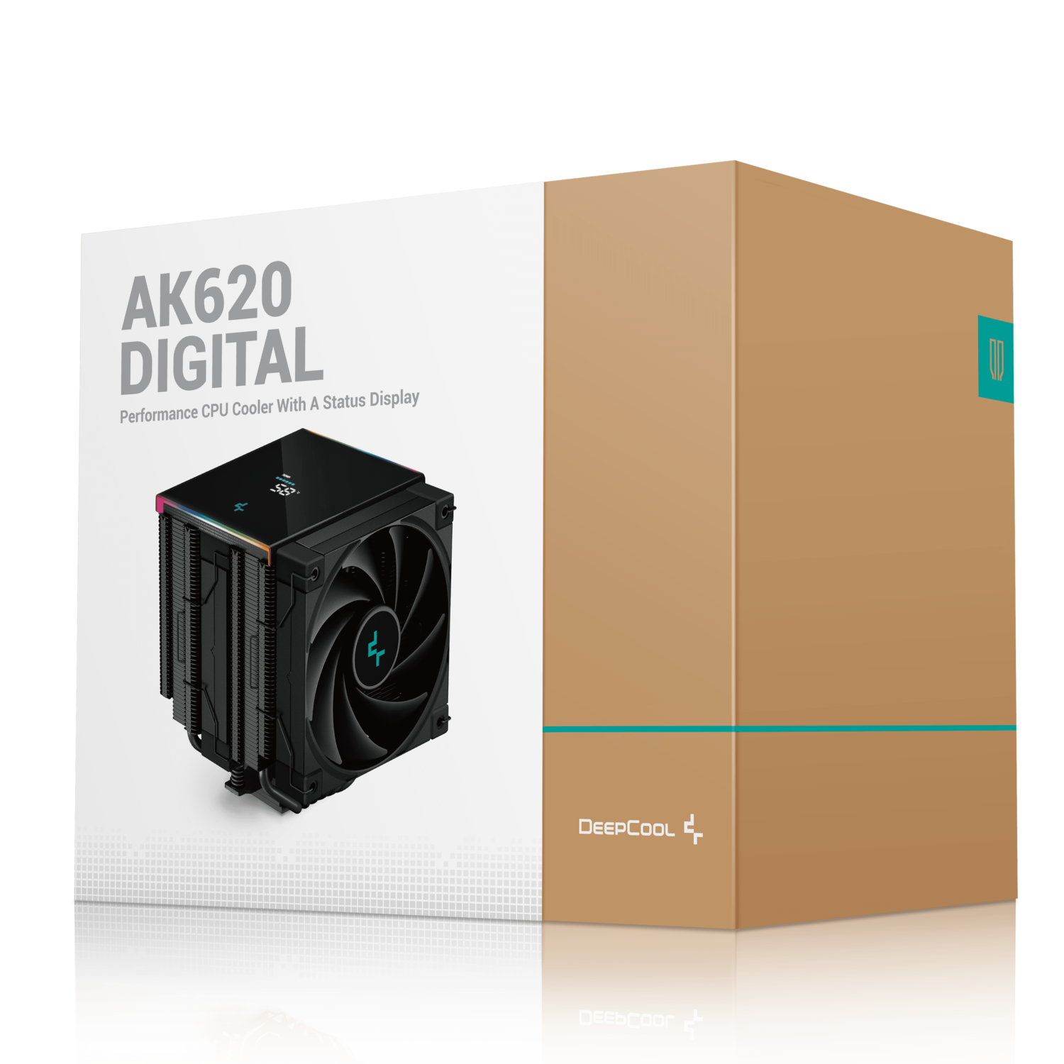 DEEPCOOL AK620 DIGITAL W/LCD & SIX COPPER HEAT thumbnail 5