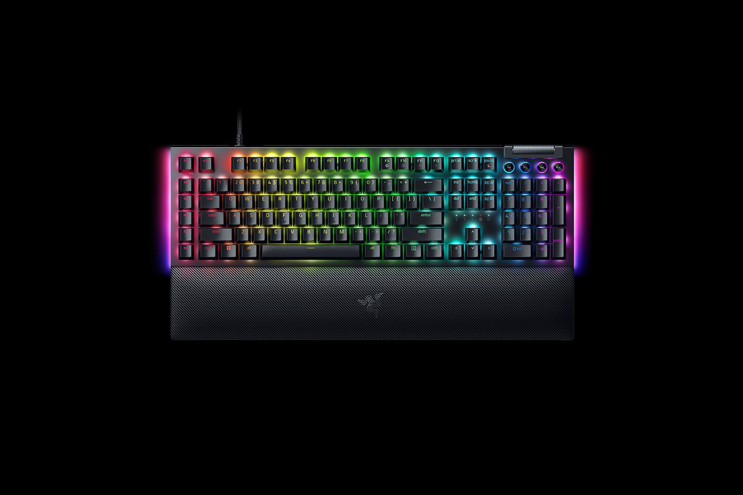 RAZER BLACKWIDOW V4 GAMING KEYBOARD YELLOW SWITCH thumbnail 4