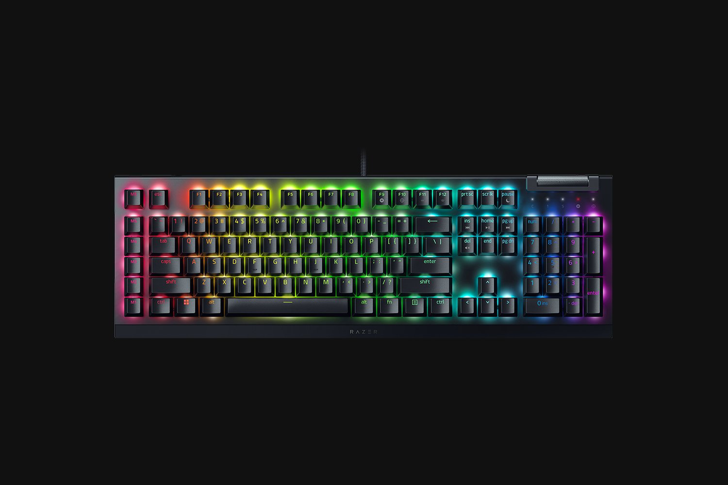 RAZER BLACKWIDOW V4 X GAMING KEYBOARD GREEN SWITCH thumbnail 4