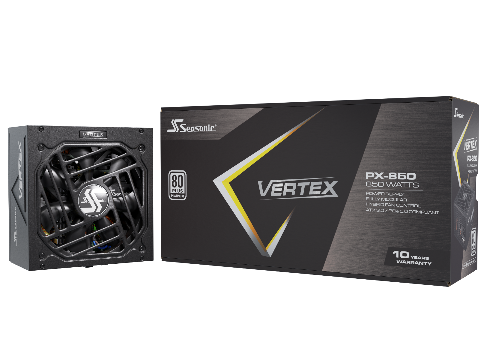 SEASONIC VERTEX 80PLUS PLATINUM PX850 850W PSU thumbnail 2