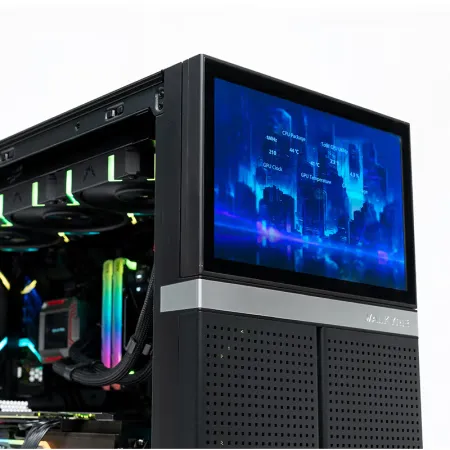 VALKYRIE 02 ATX BASIC CASE W/10.1" TOUCH SCREEN BLACK thumbnail 3