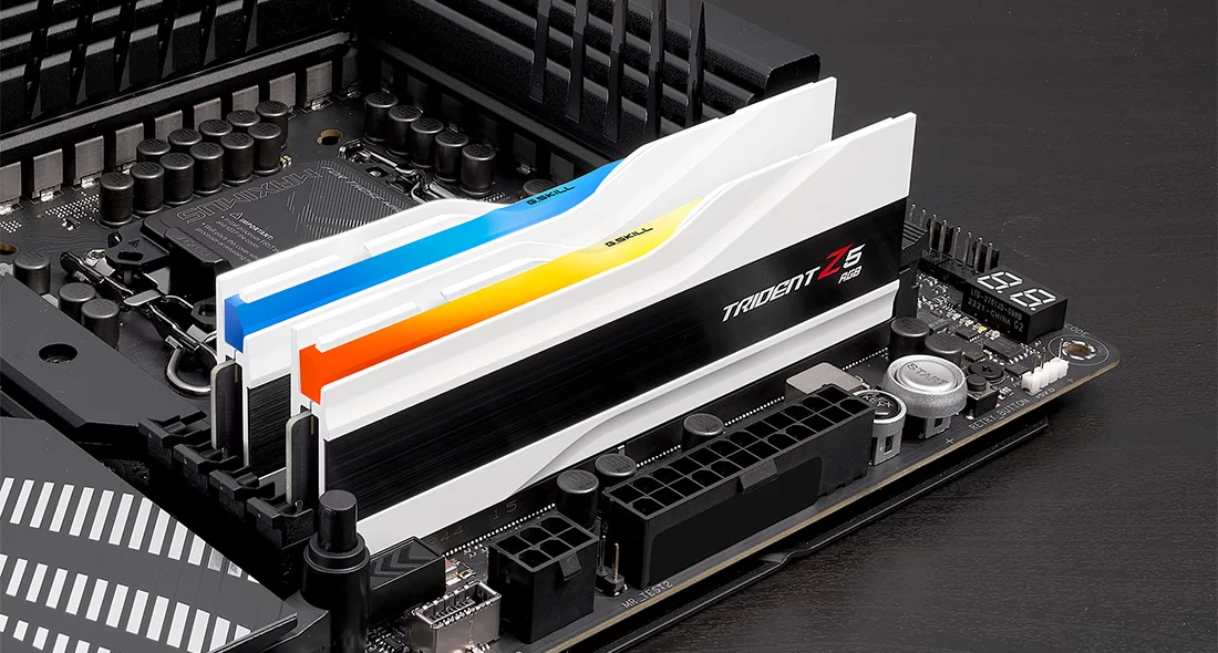 G-SKILL TRIDENT Z5 RGB WHITE 32G(16G*2) DDR5 6400 thumbnail 2