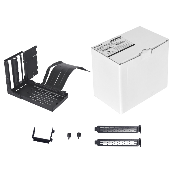 LIAN LI UNIVERSAL 4 SLOTS VERTICAL GPU GEN4 KIT BLACK thumbnail 2