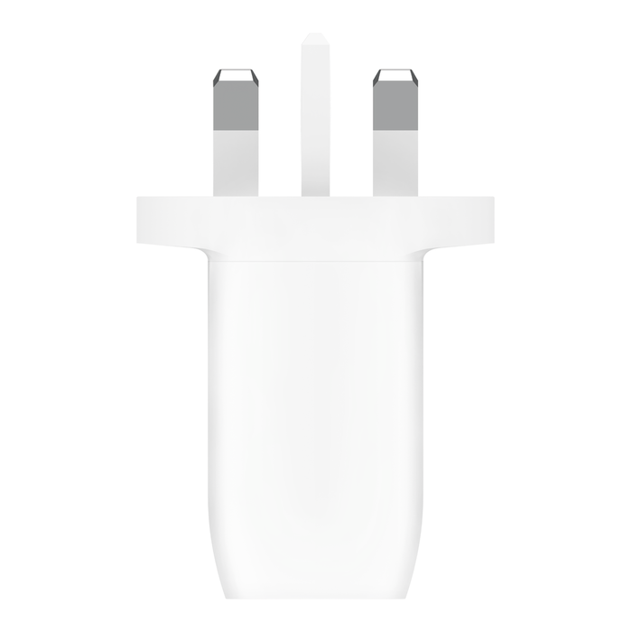 BELKIN DUAL 30W USB-C WALL CHARGER PD 60W PPS WHITE thumbnail 4