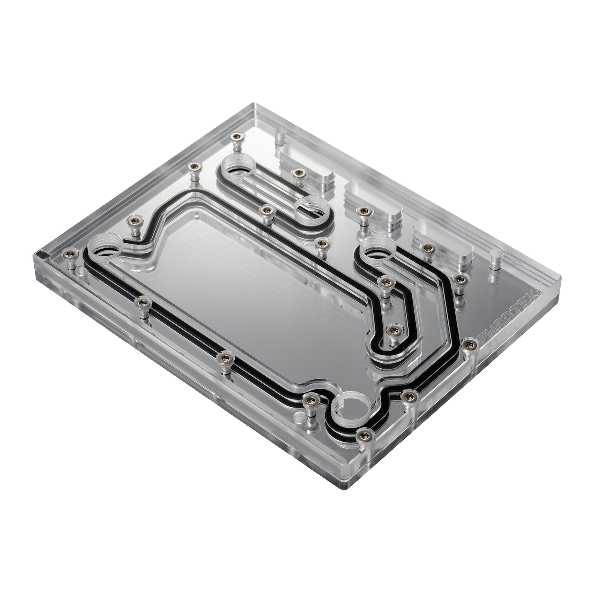 PHANTEKS D120 DISTRO PLATE MIRROR ACRYLIC BACKPLATE DRGB thumbnail 2