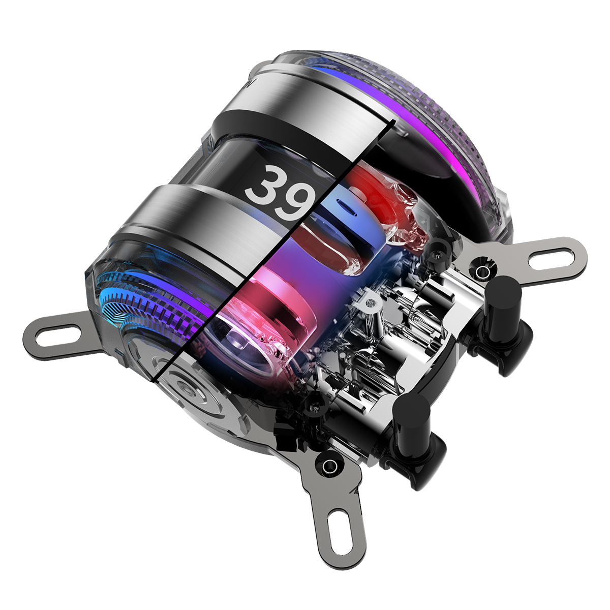 ALSEYE I360 RGB WATER COOLING BLACK thumbnail 3